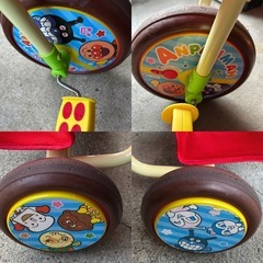 三輪車 それいけ！アンパンマンデラックスIIレッド0215の画像