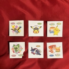 2020年！プロ野球チップス　カードとポケモンパンのピカチュウのシールの画像