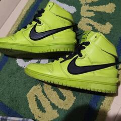 AMBUSH × NIKE DUNK HIGH "FLASH LIME"の画像