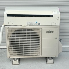 FUJITSU AS-J28D-W エアコン 室外機 2014年...