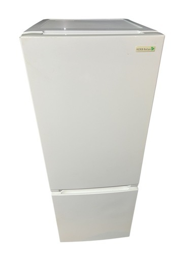 OGU 2ドア冷蔵庫 YRZ-F15E1 156L 2018年製 ヤマダ ヤマダ YRZ-F15E1 2018年製 動作良好 156L 2ドア 冷蔵庫フロント庫内