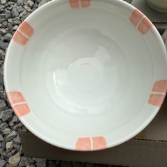 花十草 茶碗 湯呑みペアセット青/赤 和食器 日本製 陶器 花柄 十草 の画像