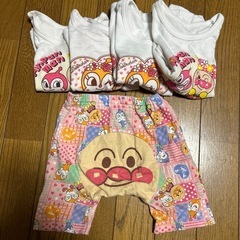 アンパンマンの肌着とズボン