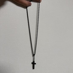 ブラックダイヤモンドネックレスの画像