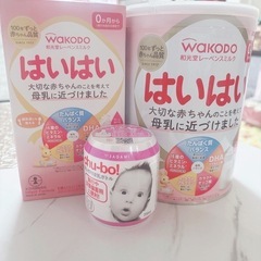 《未開封》はいはい大缶(和光堂)setおまけ付き