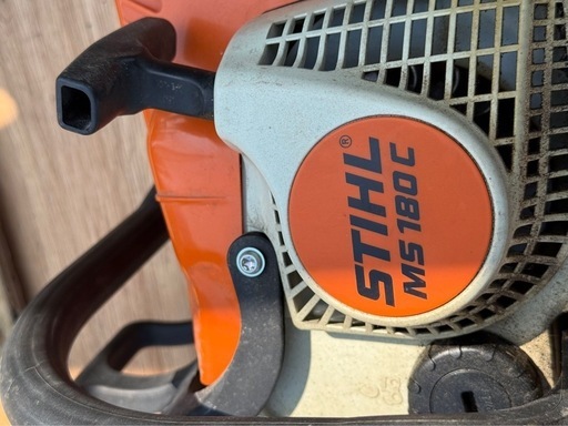 【動画あり】STIHL MS 180C チェンソー