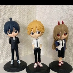 Qposket チェンソーマン 3体フィギュアセット