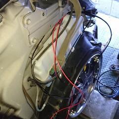 お車の配線整線致します。