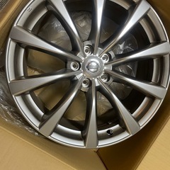 V36クーペ　純正　19インチ　エンケイ