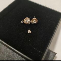 ケルト結び ピアス 三つ色 シルバー925 ピアス レディース ...