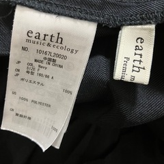 【earth music&ecology】プリーツスカートの画像