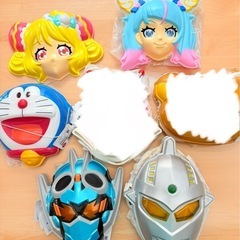 キャラクター面1個150円