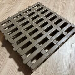プラスチック製 ジョイント式すのこベッド 12個セット