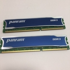CFD panram DDR3-1866 (8GB 2枚組) W3U1866HPS-8G(デスクトップ用)の画像