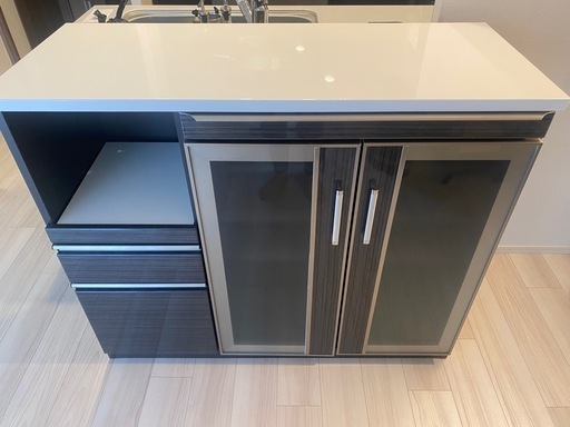 キッチンカウンター 120センチ 食器棚