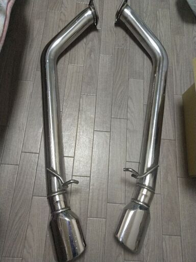 16アリスト　スリーキャッツマフラー　オーバル　リアピースのみ