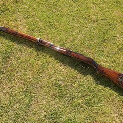 装飾用　九九式歩兵銃のストック部品付きの画像
