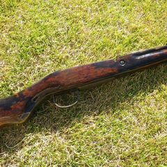 装飾用　九九式歩兵銃のストック部品付きの画像