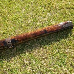 装飾用　九九式歩兵銃のストック部品付きの画像