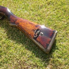 装飾用　九九式歩兵銃のストック部品付きの画像