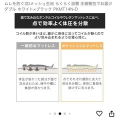 ダブル　マットレスの画像