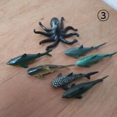 お魚フィギア＆チョロQの画像