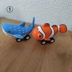 お魚フィギア＆チョロQの画像