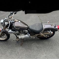 ヤマハ　YAMAHA XV250 　ビラーゴ250 3DM アメリカン　実働　低走行　ニーハン　単車　ミッション　タンデム　の画像