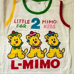 【新品未使用品】L-MIMO 子供用タンクトップ　韓国　ベビー服...