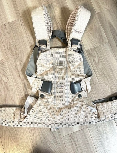 【収納袋付】ベビービョルン　抱っこ紐　 ワンカイエアー　パーリーピンク