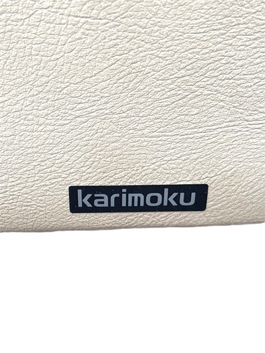 【美品】カリモク　Karimoku　ZUシリーズ　肘無椅子　シングルソファ　一人がけソファ