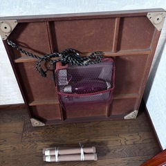 昭和レトロ赤外線ヒーターのコタツの画像