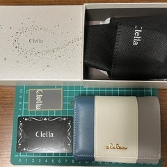 クレリア　三つ折り　財布　レディースの画像