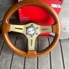 ALVIS 木製　ステアリング　レトロ品