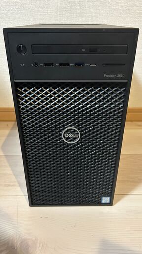 デスクトップパソコン Precision3630 i7-9700 NVMe1TB+HDD4TB RAM16GB RTX2060 Office2024 Win11