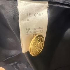 ネイビー ブレザー ジャケット 上着の画像