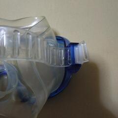 水中ゴーグル青色の画像