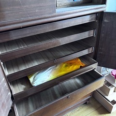 昭和レトロ和洋箪笥の画像