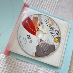 【トムジェリDVDおまけつき】ドラえもん　20ポケット　ディスクファイルケース　CD DVDケース　鍵　キーリング　キーホルダー　の画像