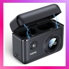 NP-FZ100 バッテリー 充電器 バッテリー2個同時充電 S...