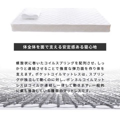 シングルマットレス　ボンネルコイル　の画像