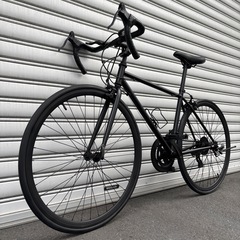 【7万で購入】ロードバイク 黒 700C 美品 マットブラック ...