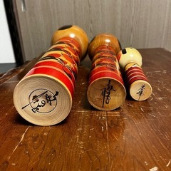 こけし 三体の画像