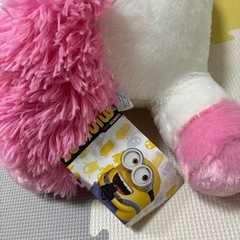 【新品】ミニオンズ　アグネス　フラッヒィ　ユニコーン ぬいぐるみの画像