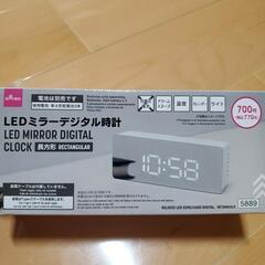 LED ミラーデジタル時計 ( USB式パソコン接続 )