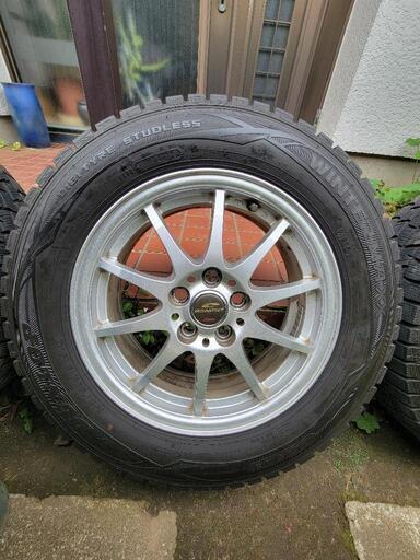 A-TECH シュナイダー 195/65R15 スタッドレスタイヤ 付 ホイール 4本