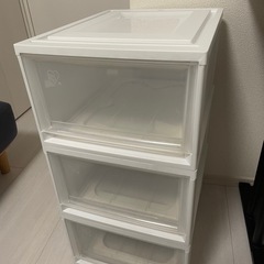 アイリスオーヤマ 3段収納ケース