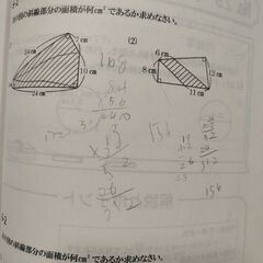 浜学園　算数　小５　教材　問題集の画像