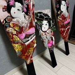 押絵羽子板セットの画像