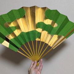 仕舞扇 能楽 金春流　箱・内袋あり